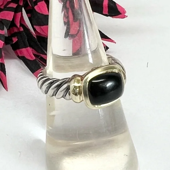 David yurman black onyx noblesse ring deals